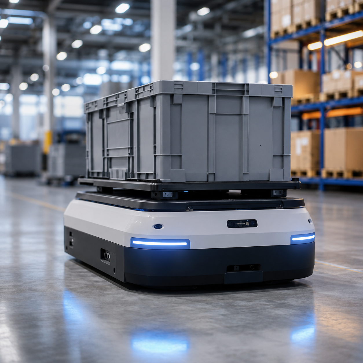 Batteries lithium pour applications professionnelles en robotique AGV et AMR